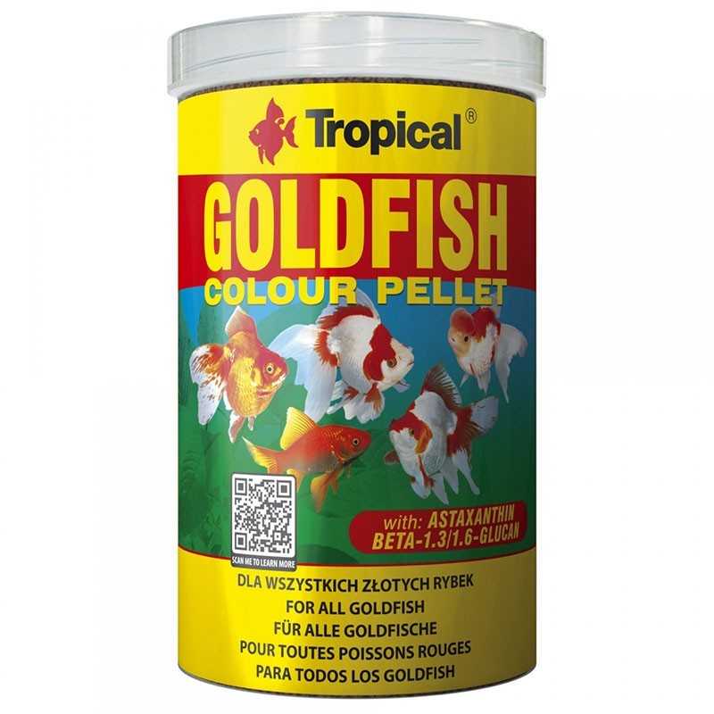 Pellet colorante per pesci rossi TROPICAL 1000ml Pellet colorante per pesci rossi TROPICAL 1000ml