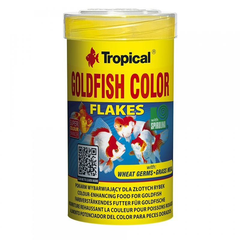 Paillettes Tropical Flakes nourriture pour poisson aquarium