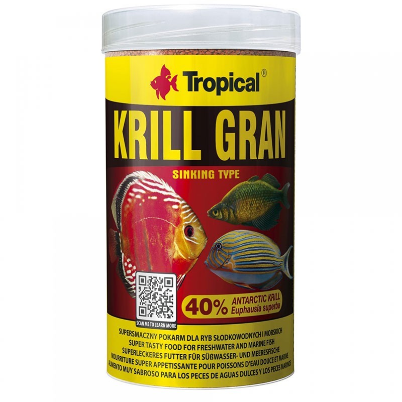 TROPICAL Guppy - nourriture pour poissons d'aquarium - 250 ml/50 g