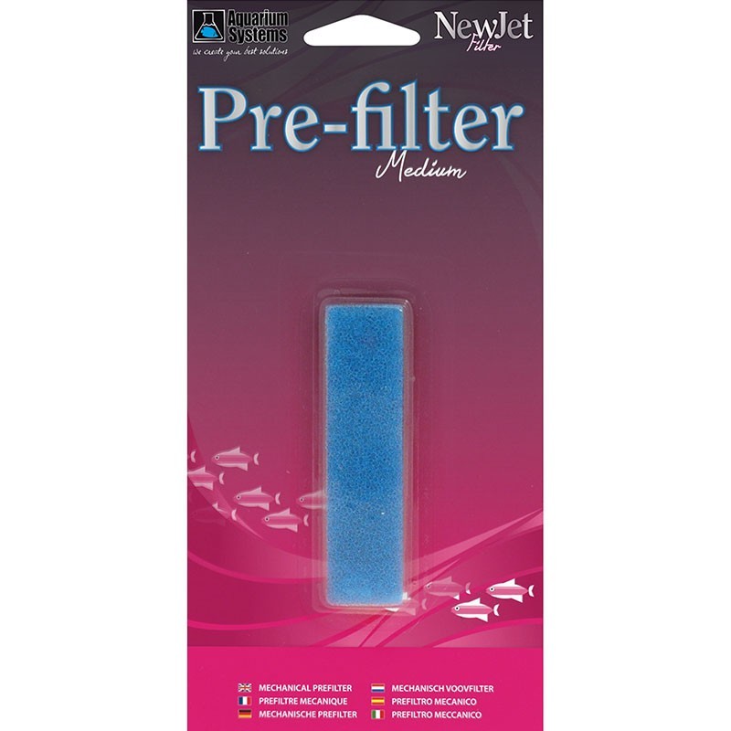 AQUARIUM SYSTEMS Préfiltre Mécanique - Filtre NewJet Medium AQUARIUM SYSTEMS Préfiltre Mécanique - Filtre NewJet Medium
