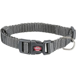 TRIXIE Premium Graphite Grey Dog Collar