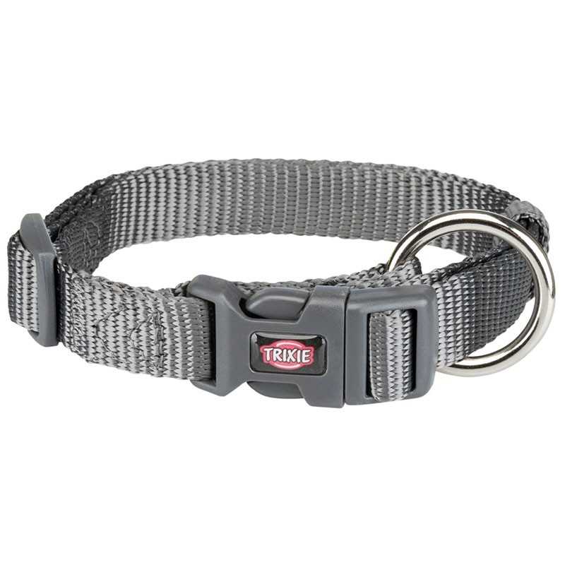 TRIXIE Premium Graphite Grey Dog Collar