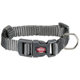 Collar para perros TRIXIE Premium color gris grafito
