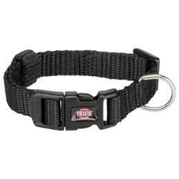 TRIXIE Premium Schwarzes Hundehalsband