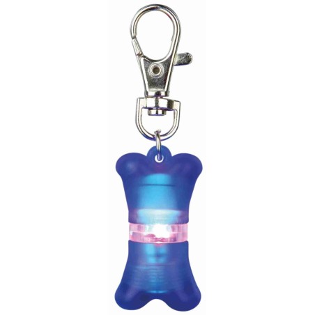 TRIXIE Flasher pour chien 2×4 cm - Colori bleu
