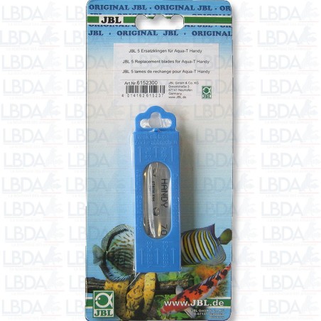 Jeu de 5 Lames de rechange JBL Aqua-T Handy 70mm