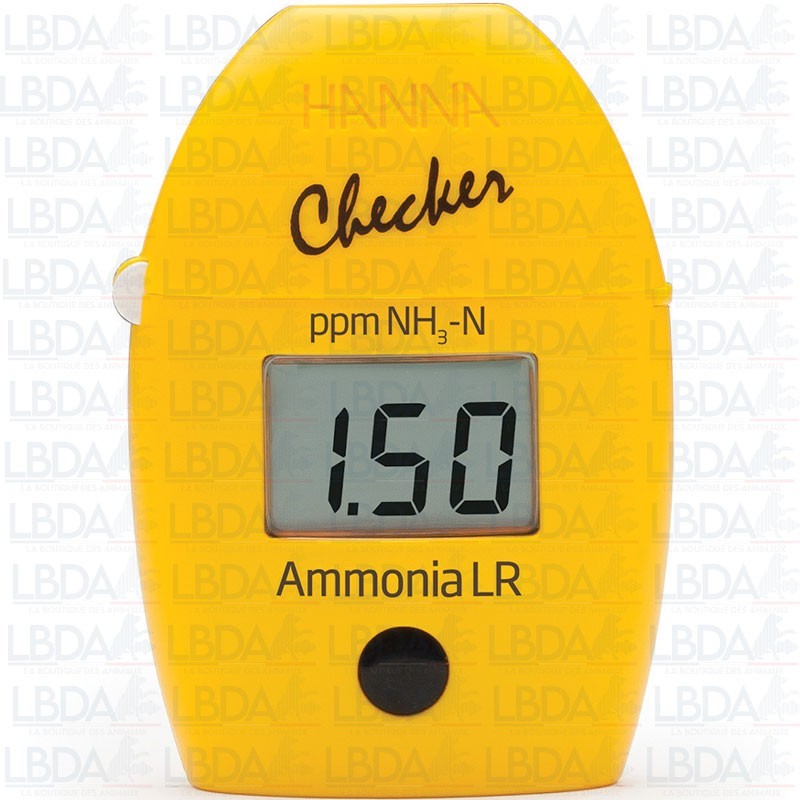 HANNA INSTRUMENTS HI700 Mini-photomètre Checker HC ammoniaque, gamme étroite (jusqu'à 3,00 mg/L) HANNA INSTRUMENTS HI700 Mini-photomètre Checker HC ammoniaque, gamme étroite (jusqu'à 3,00 mg/L)