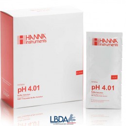 HANNA INSTRUMENTS HI70004P - 25 sachets de solution d'étalonnage pH 4.01