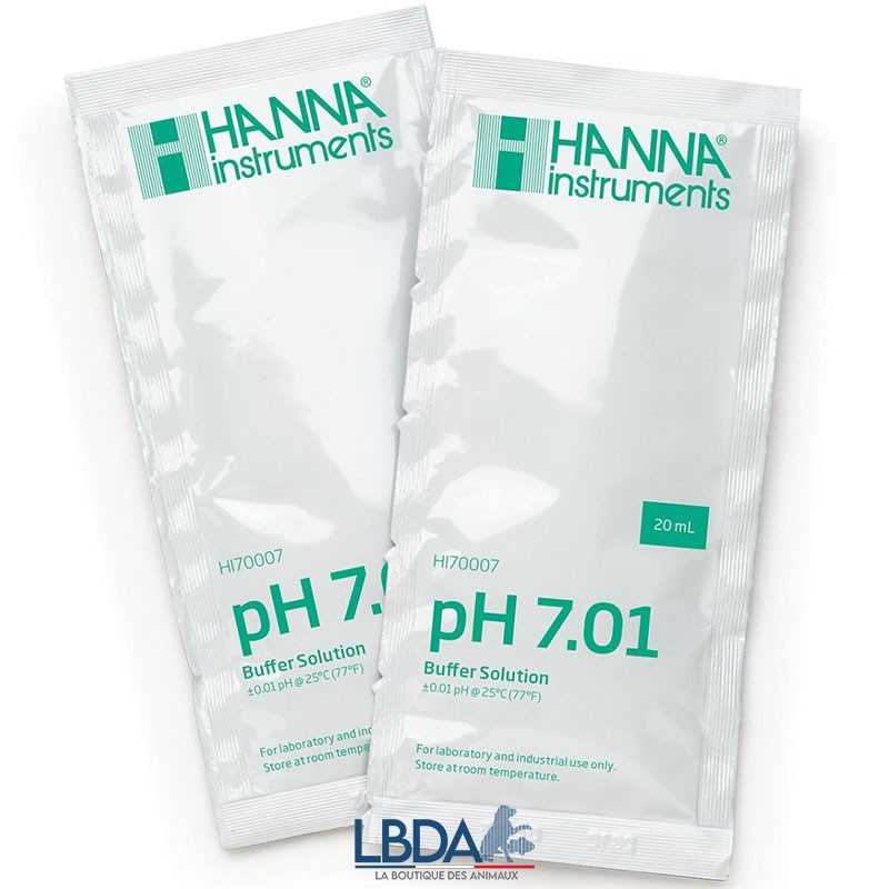 HANNA INSTRUMENTS HI70007 - Solution d'étalonnage pH 7.01 pour pH-mètre électronique