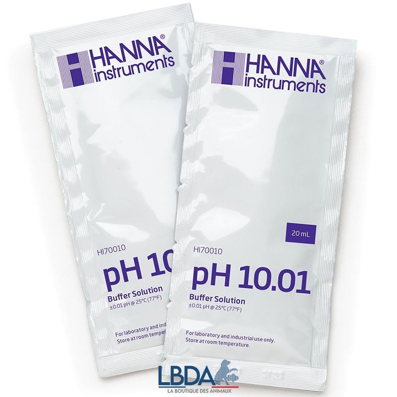 HANNA INSTRUMENTS HI70010 Solution tampon pH 10.01 pour pH-mètre électronique