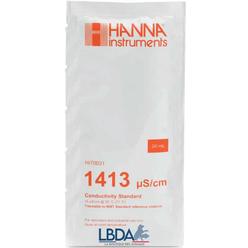 HANNA INSTRUMENTS HI70031 - Solution d'étalonnage 1413 µS