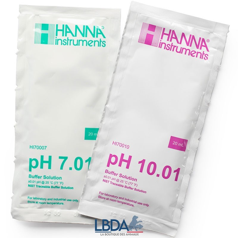 HANNA INSTRUMENTS HI770710P - pH 7,01 und pH 10,01 Kalibrierungskit - jeweils 5 x 20 ml HANNA INSTRUMENTS HI770710P - pH 7,01 und pH 10,01 Kalibrierungskit - jeweils 5 x 20 ml
