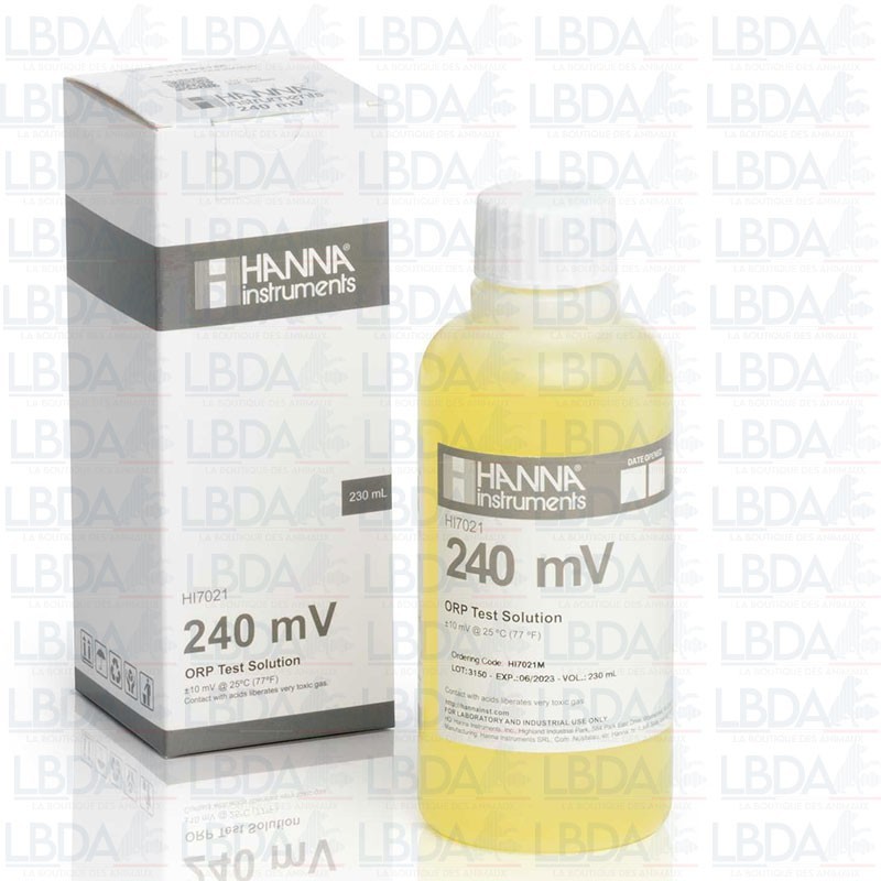 HANNA INSTRUMENTS HI7021 - Solution de test Rédox 240 mV