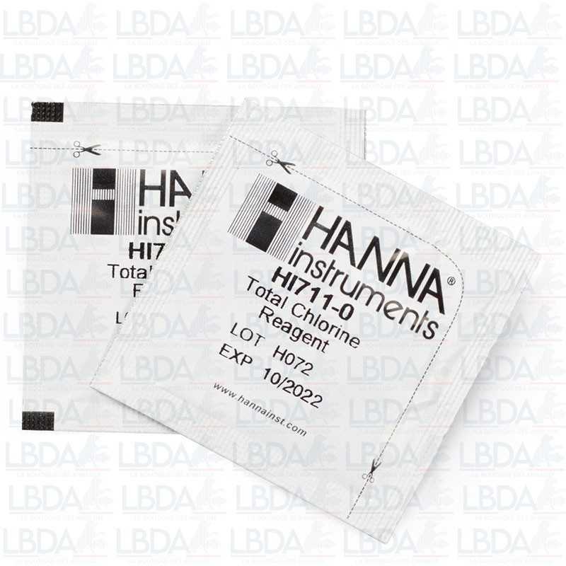 HANNA INSTRUMENTS HI711-25 Reagenti per mini fotometro per cloro HI711