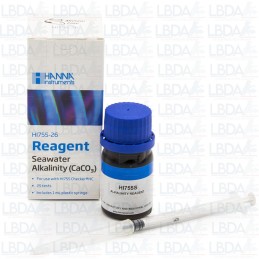 Reactivo HANNA HI755-26 para alcalinidad en agua de mar - 25 pruebas