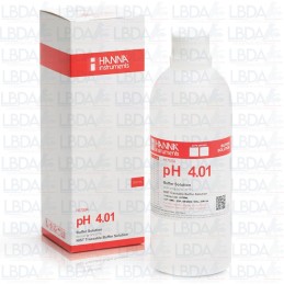 HANNA INSTRUMENTS HI7004L - Solución de calibración de pH 4.01