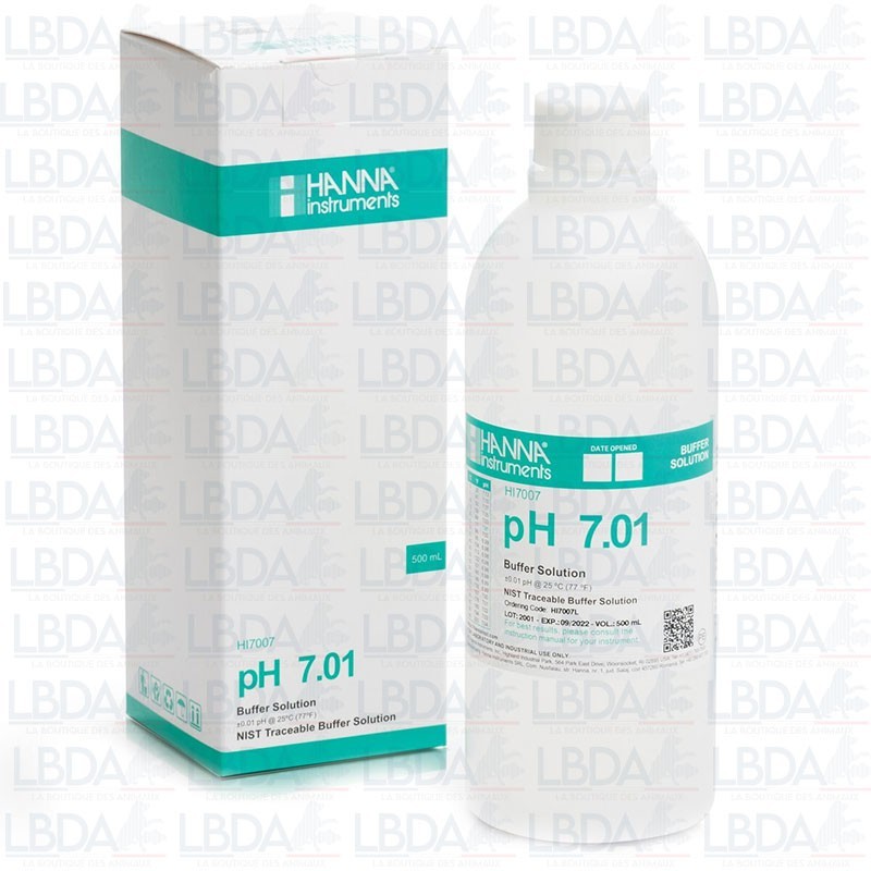 HANNA INSTRUMENTS HI7007L - Solución de calibración de pH 7.01