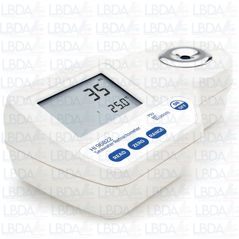 HANNA INSTRUMENTS HI96822 Réfractomètre numérique portatif HANNA INSTRUMENTS HI96822 Réfractomètre numérique portatif