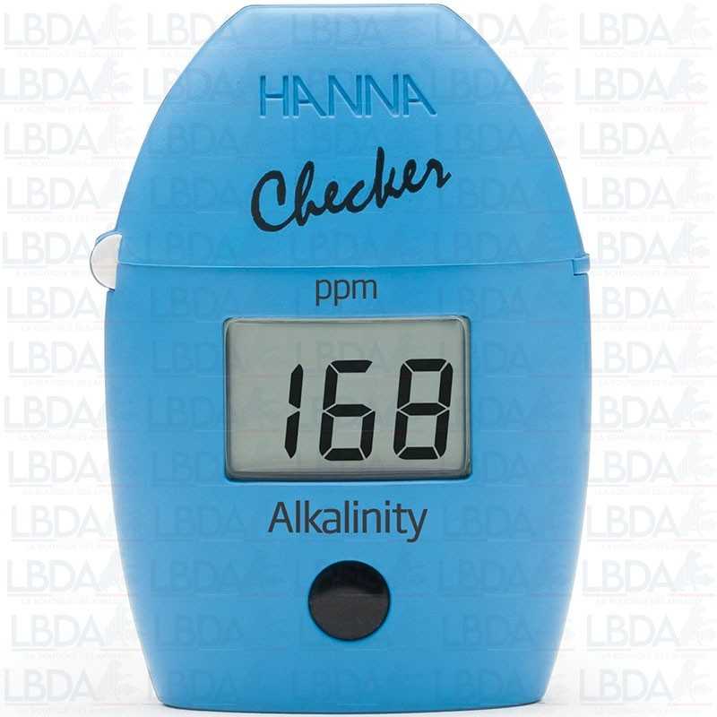 Mini fotómetro comprobador de alcalinidad HC HI775 de HANNA INSTRUMENTS