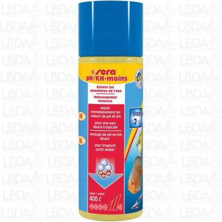 SERA pH/KH moins 100ml