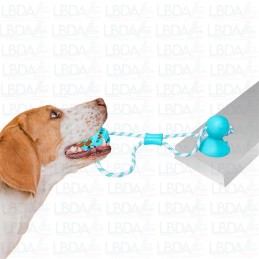 PET NOVA Palla su corda con ventosa 7 cm