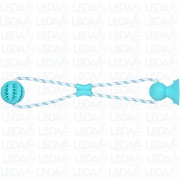 PET NOVA Pelota en cuerda con ventosa 7 cm