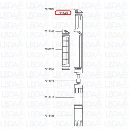 Guarnizione per aspirapolvere EHEIM Quick Vacpro 3531 - Rif: 7313028