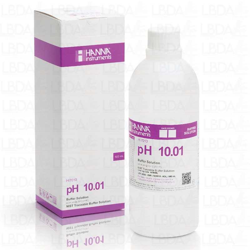 HANNA INSTRUMENTS HI7010L - Solution d'étalonnage pH 10.01