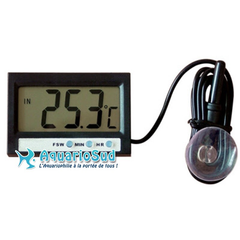 Thermomètre électronique digital pour aquarium Thermomètre électronique digital pour aquarium
