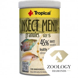 TROPICAL Insect Menu Granules - Size S - 1000ml