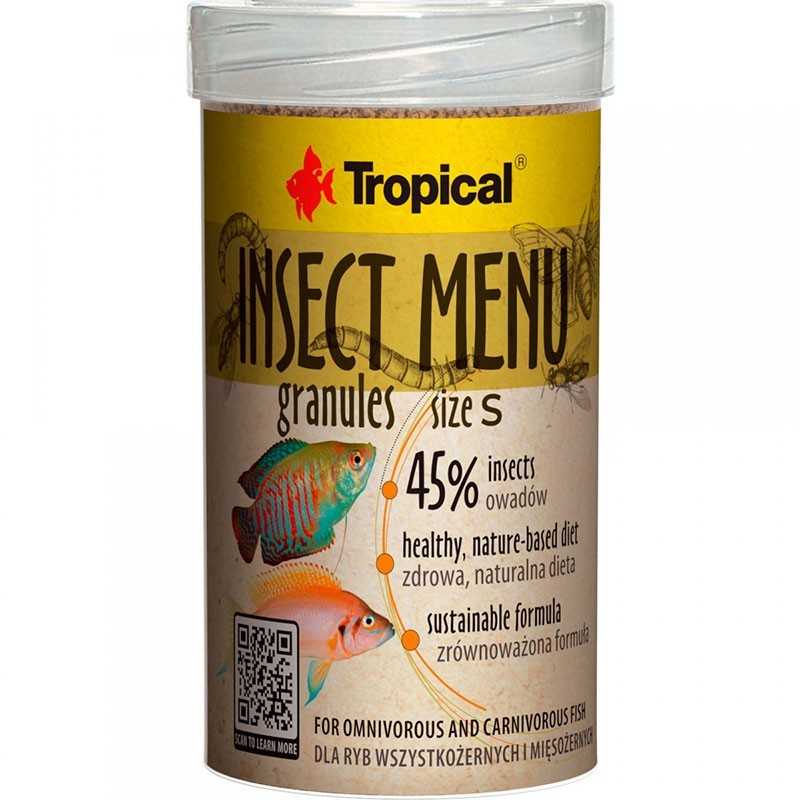 TROPICAL Insektenmenü Granulat - Größe S - 250 ml TROPICAL Insektenmenü Granulat - Größe S - 250 ml