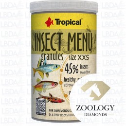 TROPICAL Insect Menu Granules - Size XXS - 1000ml