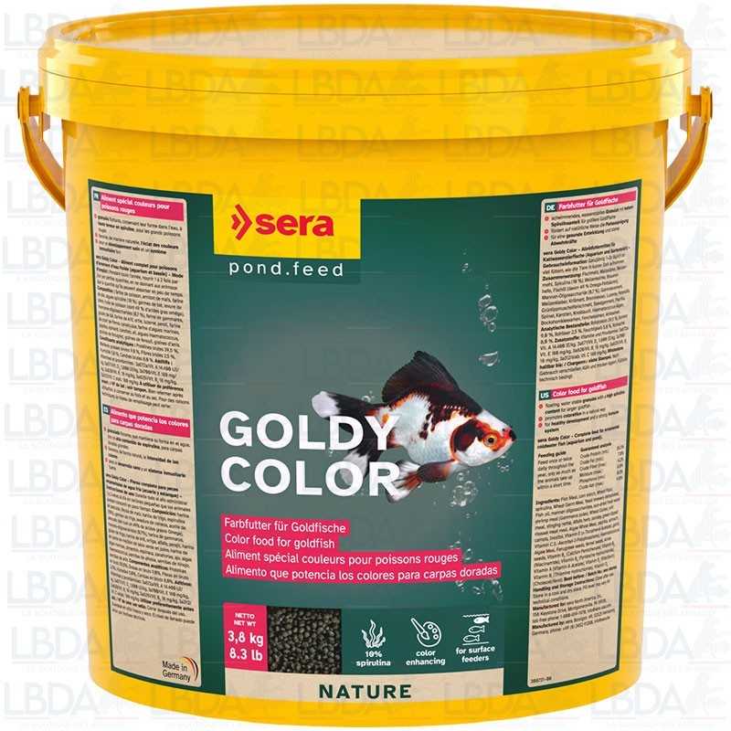 SERA Goldy Color Spirulina Nature 10 litros