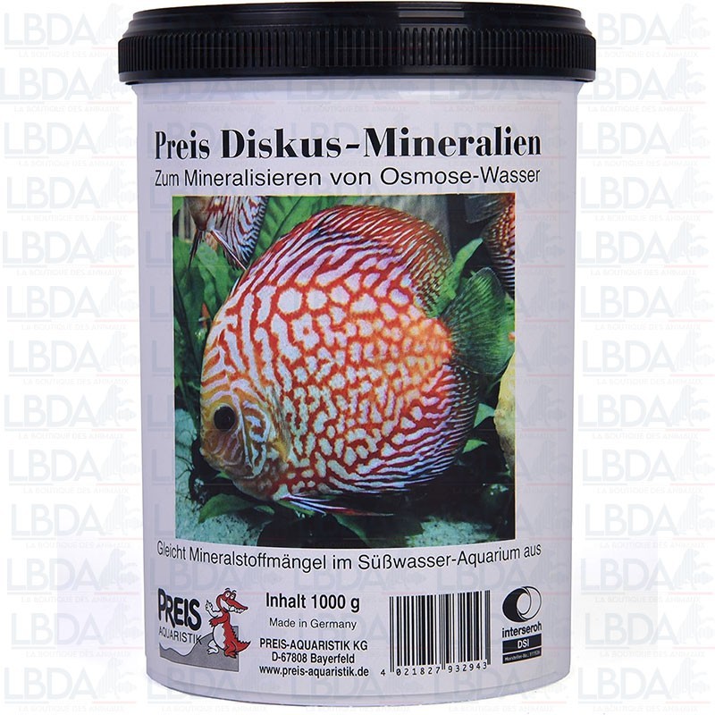 PREIS Discus Mineralien - Sali minerali in 1000g PREIS Discus Mineralien - Sali minerali in 1000g