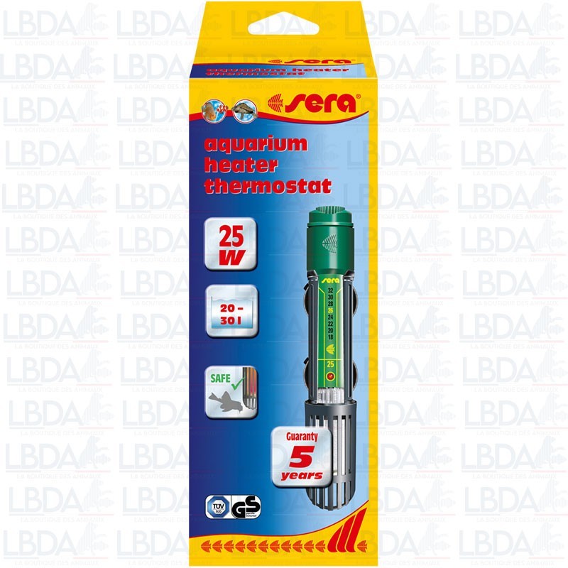 08700-Riscaldatore a immersione per acquario sera-25W-4001942087001 08700-Riscaldatore a immersione per acquario sera-25W-4001942087001