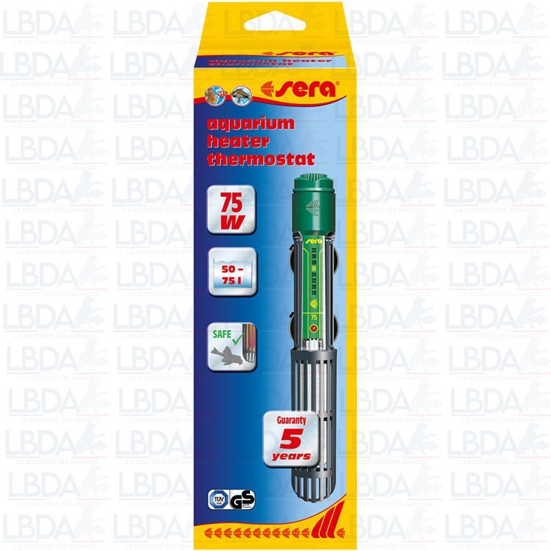 08715 - Calentador de inmersión para acuarios - SERA - 75 W - 4001942087155 08715 - Calentador de inmersión para acuarios - SERA - 75 W - 4001942087155