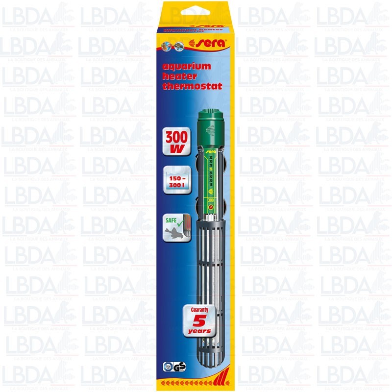 08750 - Calentador de inmersión para acuarios - SERA - 300 W - 4001942087506 08750 - Calentador de inmersión para acuarios - SERA - 300 W - 4001942087506