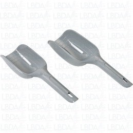 Cuchara para alimentos gris claro - SAVIC
