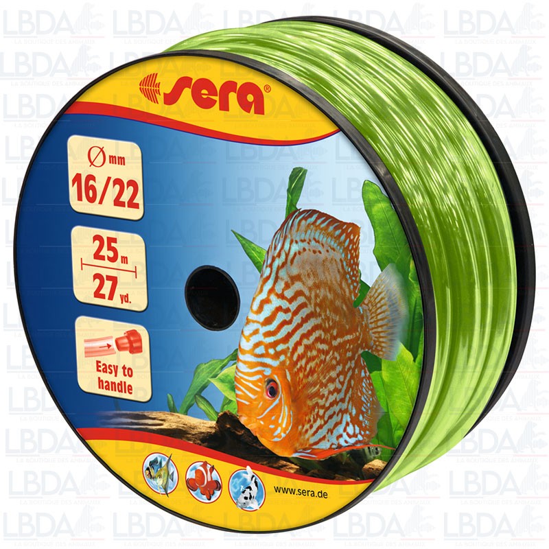 SERA Grüner Flexschlauch 16/22mm - Meterware SERA Grüner Flexschlauch 16/22mm - Meterware