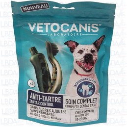 VETOCANIS Anti-Zahnstein-Leckerlis - Hunde mit einem Gewicht von 10-20 kg