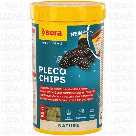 SERA Wels-Chips Nature 250ml %separator% 1000ml %separator% 10 litres