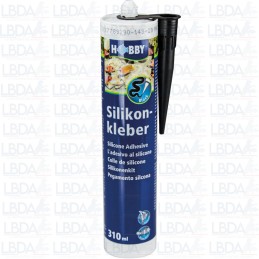 HOBBY Tube de Silicone 310ml - Noir