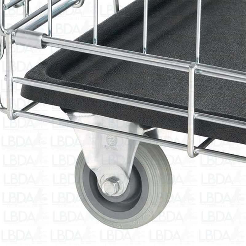 SAVIC Kit Roulettes Pour Cage Dog Residence SAVIC Kit Roulettes Pour Cage Dog Residence