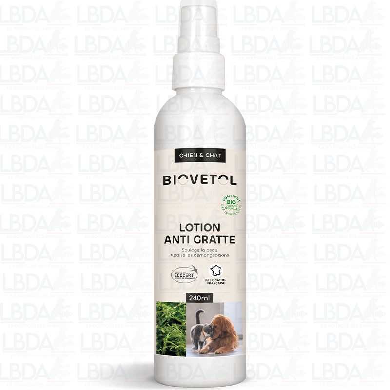 Lotion Bio Anti Démangeaisons BIOVETOL - 240ml Lotion Bio Anti Démangeaisons BIOVETOL - 240ml