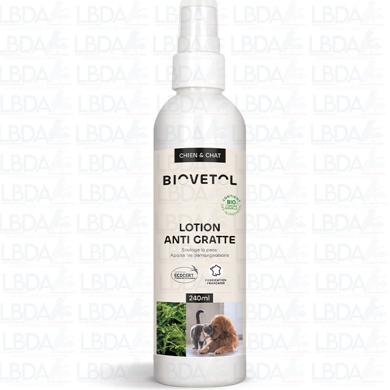 Lotion Bio Anti Démangeaisons BIOVETOL - 240ml Lotion Bio Anti Démangeaisons BIOVETOL - 240ml