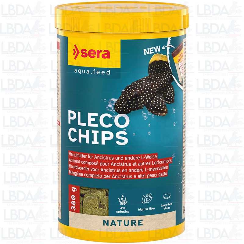 SERA Wels-Chips Nature 250ml %separator% 1000ml %separator% 10 litri