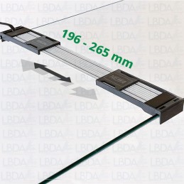 NEWA Slim Led Daylight NS 178 avec support réglable de 196 à 265 mm.