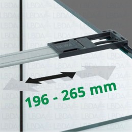 NEWA Slim Led Daylight NS 178 avec support réglable de 196 à 265 mm.