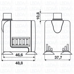 NEWA Pompe Micro MC320 - 320 l/h %separator% Aquarium eau douce / mer