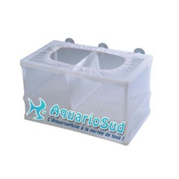 Aislador, separador de doble compartimento para pescado